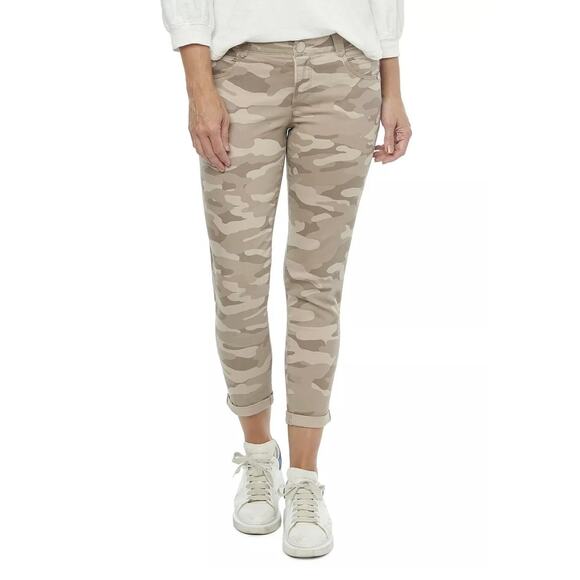 🌴 Democracy Stretch Camo Denim Jeans, Size 10 - Picture 10 of 10